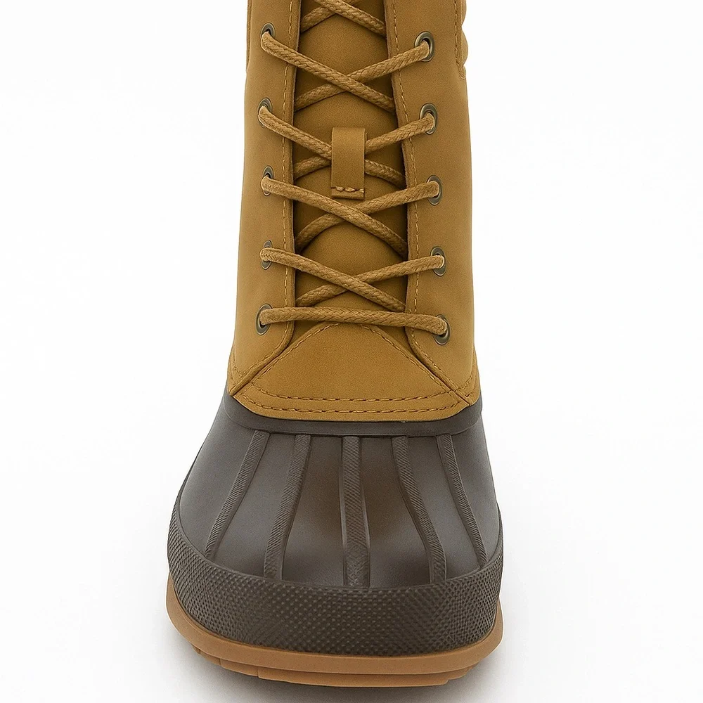 Aleader Men’s Duck Boots Size 11 Waterproof Insulated Winter Outdoor